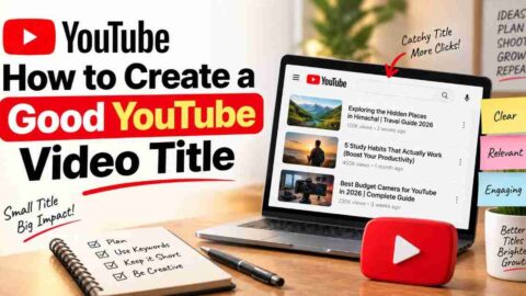 How to Create a Good Youtube Video Title