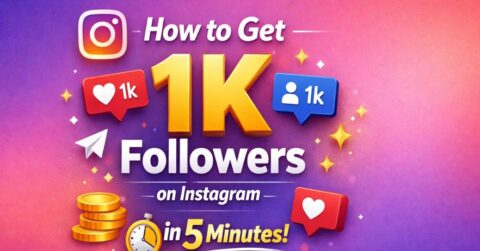 how to get 1k followers in 5 minutes