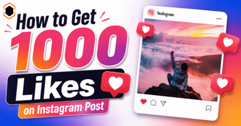 1000 Likes on Instagram Post