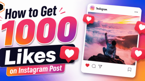 1000 Likes on Instagram Post
