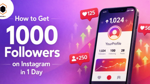 How to get 1000 followers on Instagram in 1 Day