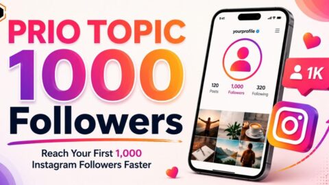 Prio topic 1000 Followers