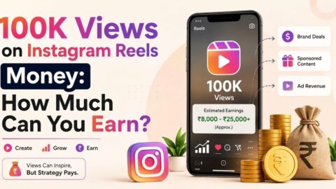 100K Views on Instagram Reels Money