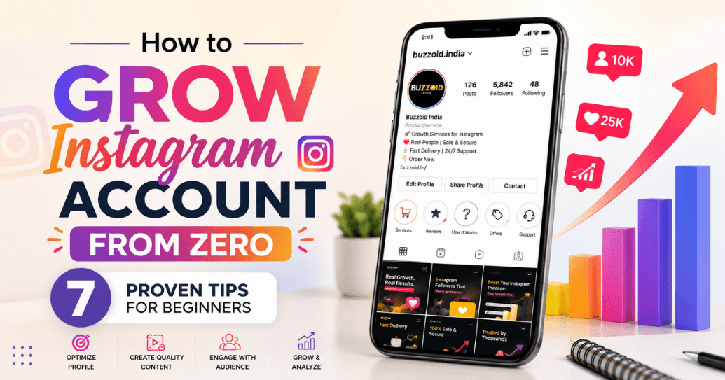 How to Grow Instagram Account From Zero