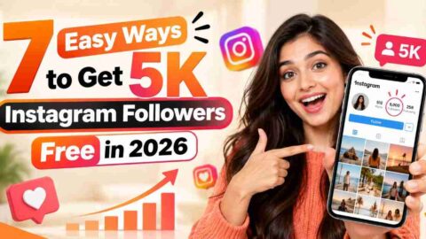 5K Instagram followers free